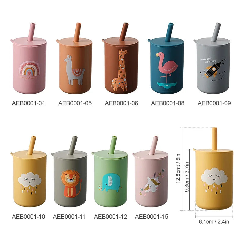 Baby Feeding Drinkware Straw Cup