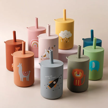 Baby Feeding Drinkware Straw Cup