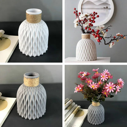 Imitation Ceramic Flower Vase