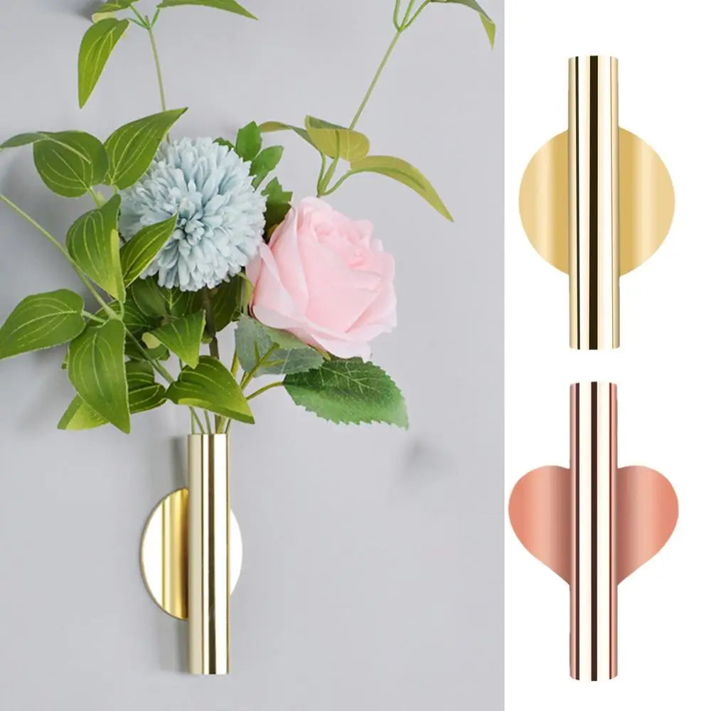 Tube Wall Hanging Flower Vase