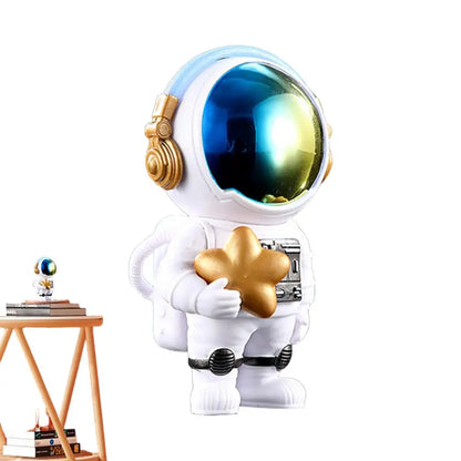 Spaceman Figurine Resin Desktop Ornament