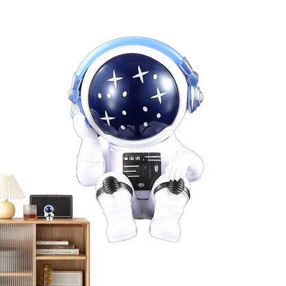 Spaceman Figurine Resin Desktop Ornament