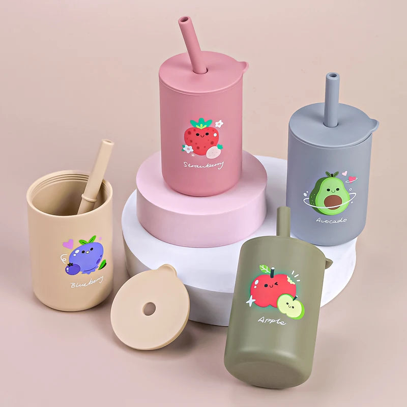 Baby Feeding Drinkware Straw Cup