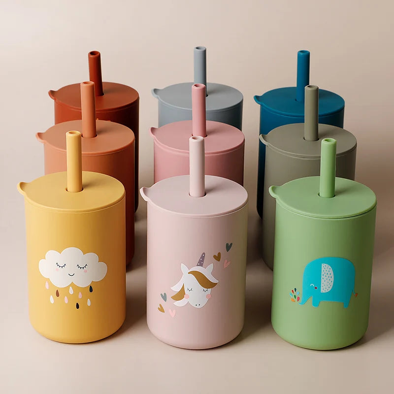 Baby Feeding Drinkware Straw Cup