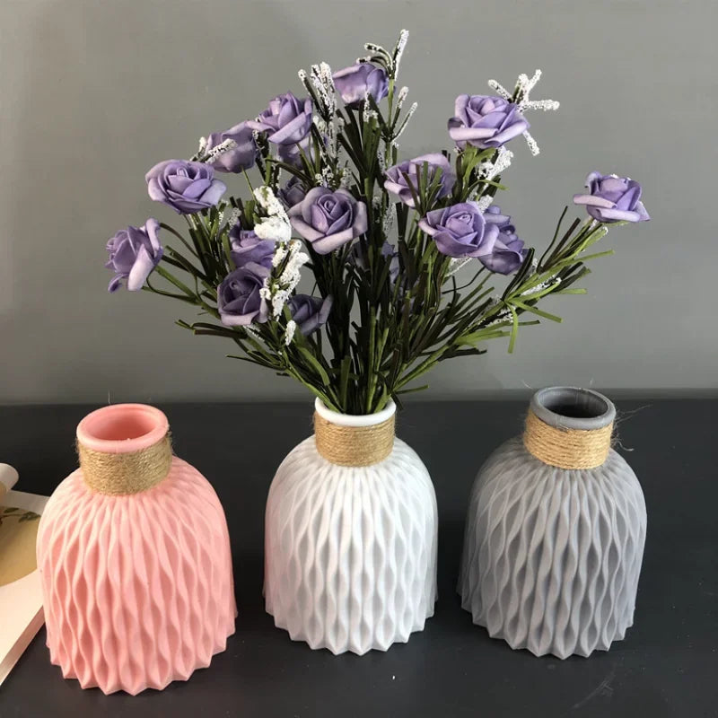 Imitation Ceramic Flower Vase