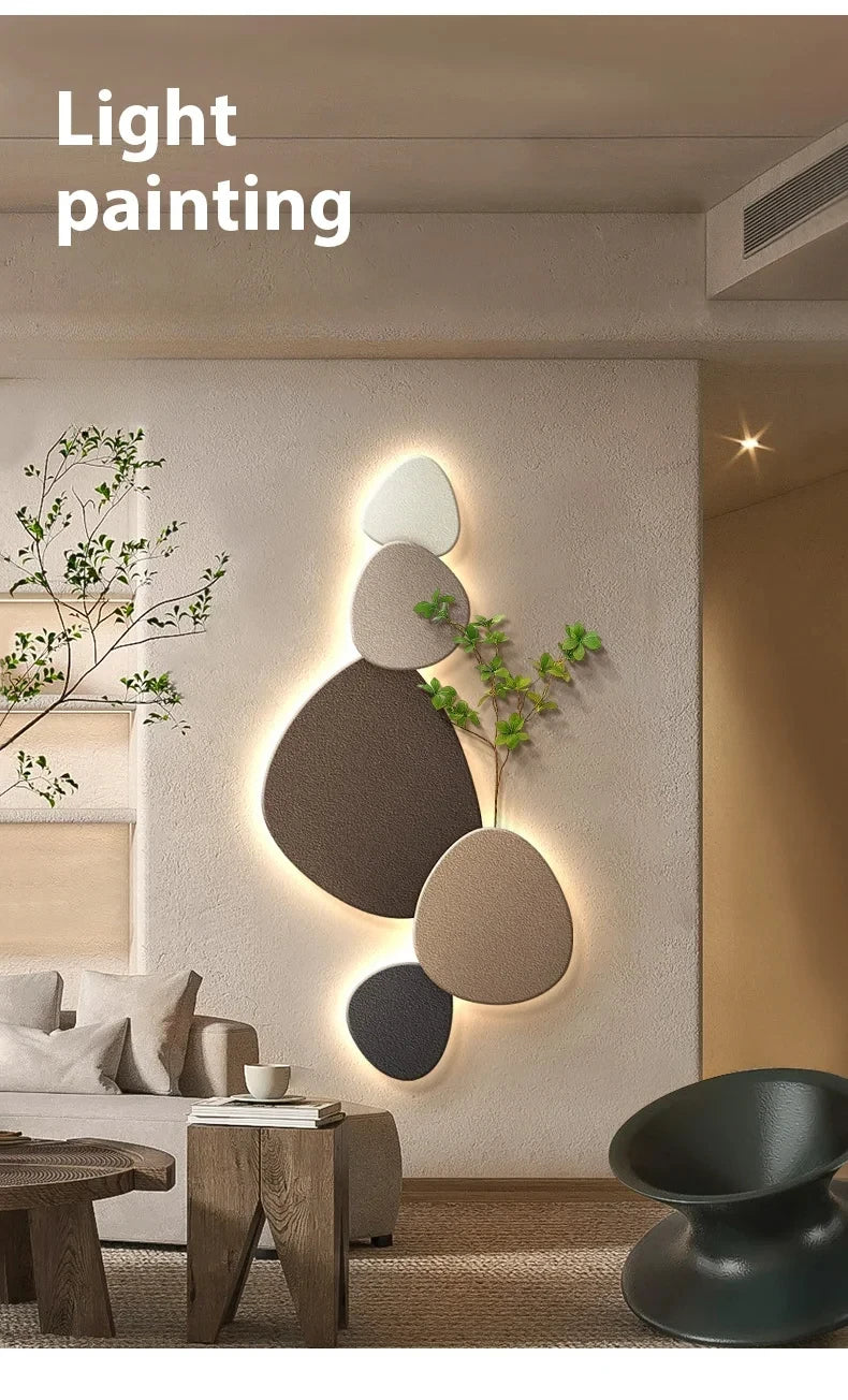 Decorative Painting Wall Lamp