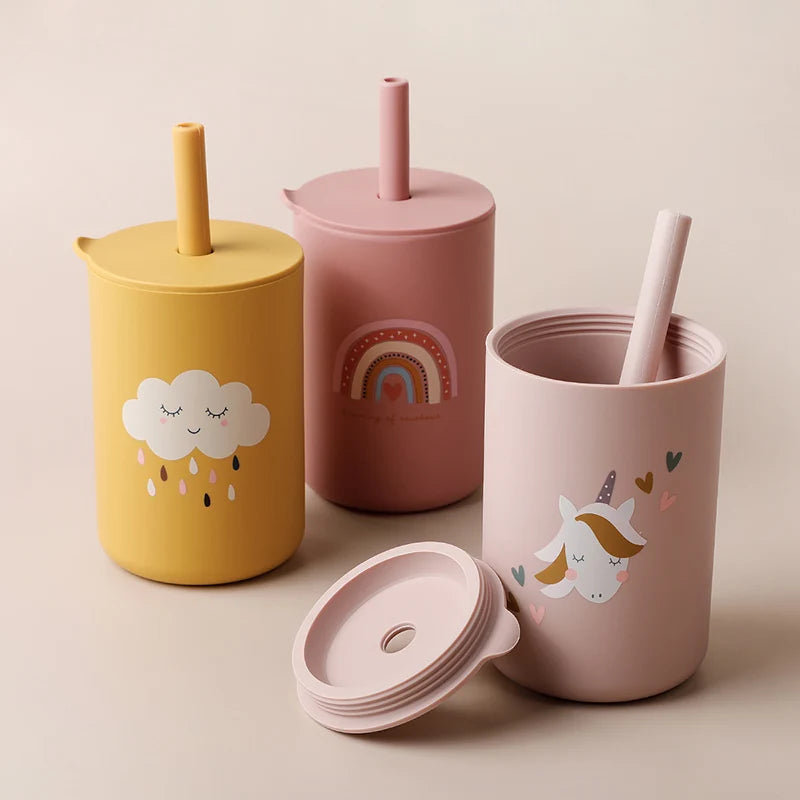 Baby Feeding Drinkware Straw Cup