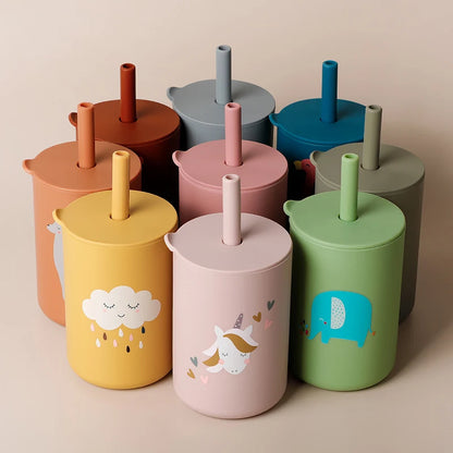 Baby Feeding Drinkware Straw Cup