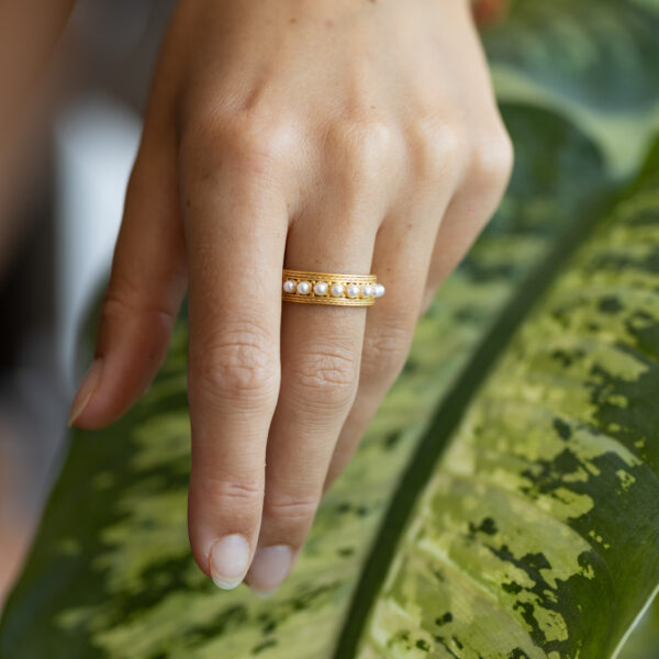 Anillo Perla